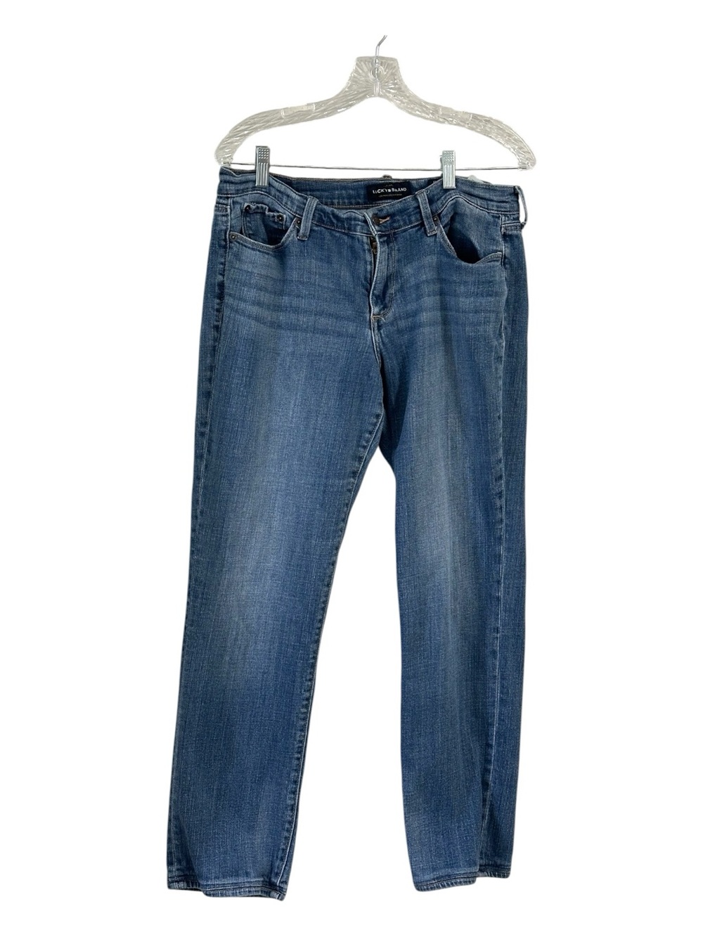 Lucky Brand Women’s Sweet Straight Jeans Size 12 preowned.